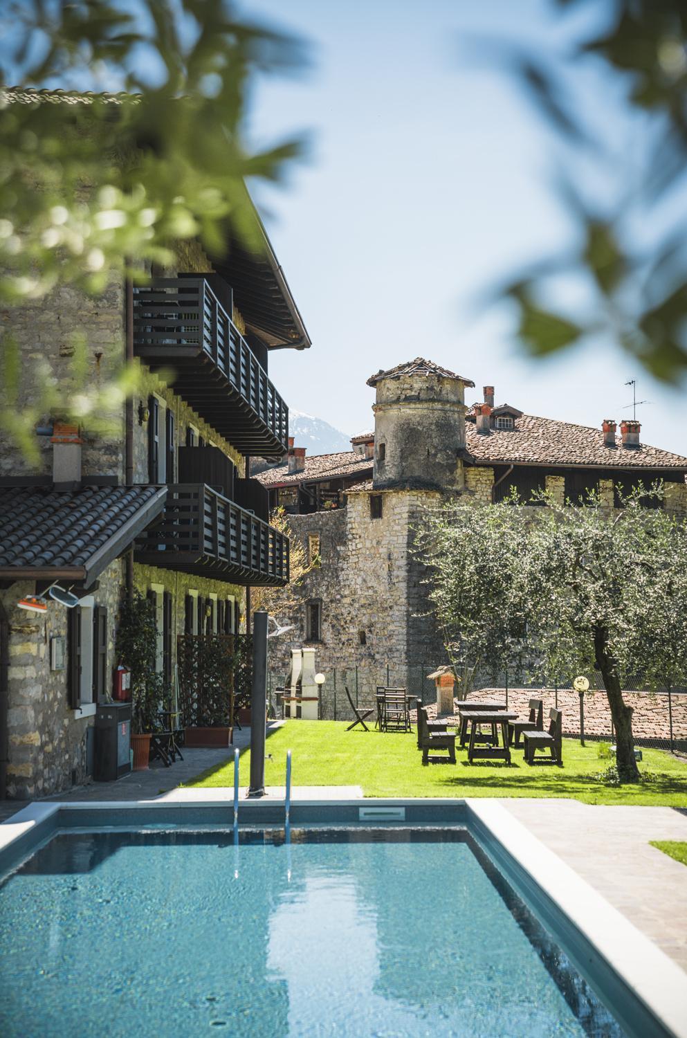 Hotel Antica Croce - Gardaslowemotion 蒂诺 外观 照片